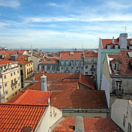 Bh4d With View Heart Of Bairro Alto * Bright 4d * 3+1 Br * Lisbon